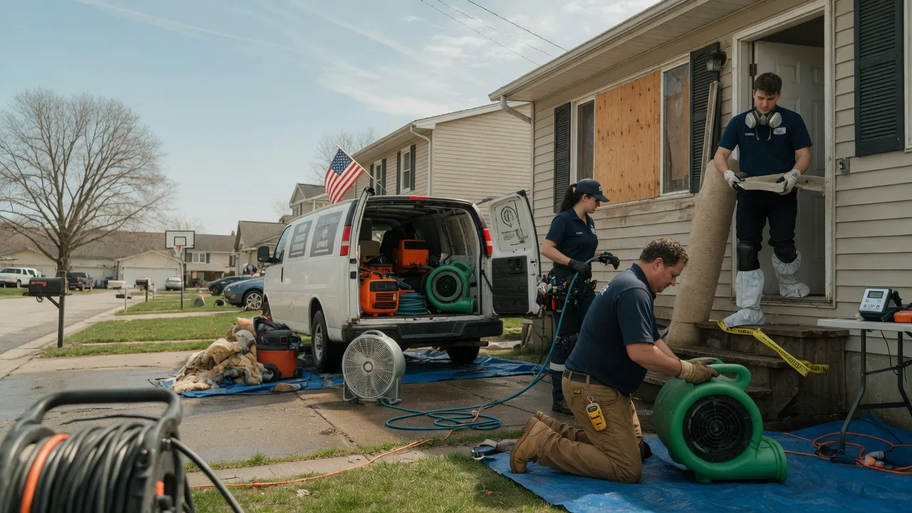 Water Damage Restoration in Miamiville, OH near me